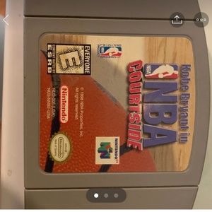Nintendo 64 nba courtside Kobe Bryant